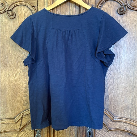 THML Navy Top with Multicolor Embroidery - Picture 9 of 9